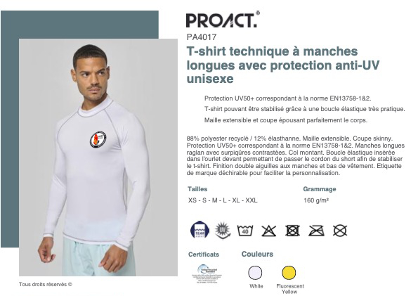 Long sleeves lycra